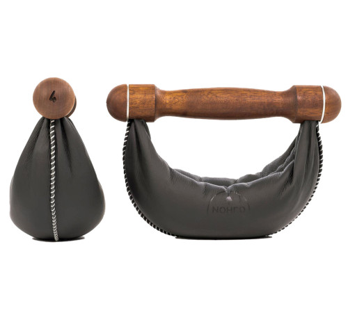 Гантелі NOHRD SwingBell Чорний Горіх 2 х 4 кг