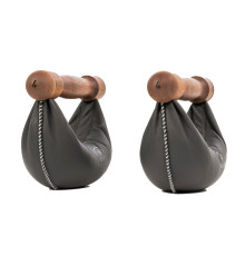 Гантелі NOHRD SwingBell Чорний Горіх 2 х 4 кг