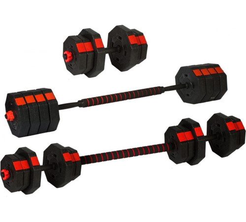 Гантелі бітумні Eb Fit 2 х 10 кг Гантелі бітумні Eb Fit 2 х 10 кг