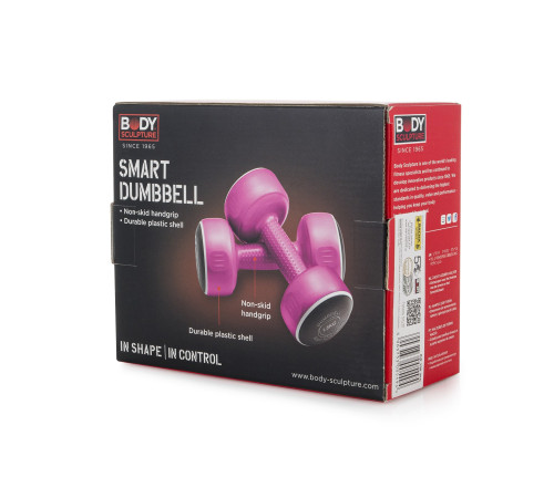 Гантелі вінілові BODY SCULPTURE SMART BW 108, 2 х 1,5 кг