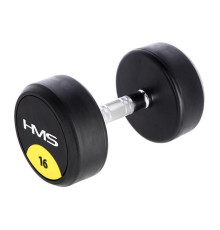 Гантель прогумована HMS HG PRO, 16 кг