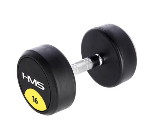 Гантель прогумована HMS HG PRO, 16 кг Гантель прогумована HMS HG PRO, 16 кг