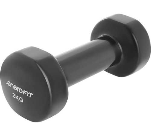 Гантелі вінілові ENERO FIT VDB зі стійкою, 7 кг