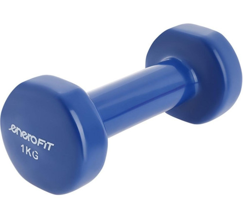 Гантелі вінілові ENERO FIT VDB зі стійкою, 7 кг