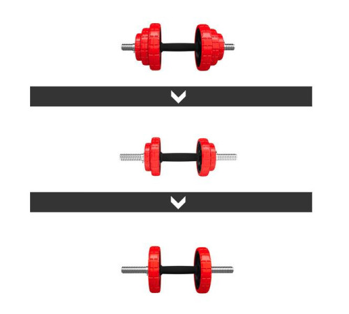 Набір штанга та гантелі HMS SGGX20 DUMBBELL SET-BARBELL 20 кг Набір штанга та гантелі HMS SGGX20 DUMBBELL SET-BARBELL 20 кг