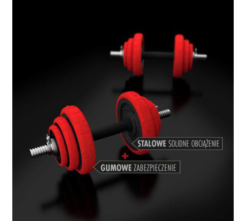 Набір штанга та гантелі HMS SGGX20 DUMBBELL SET-BARBELL 20 кг Набір штанга та гантелі HMS SGGX20 DUMBBELL SET-BARBELL 20 кг