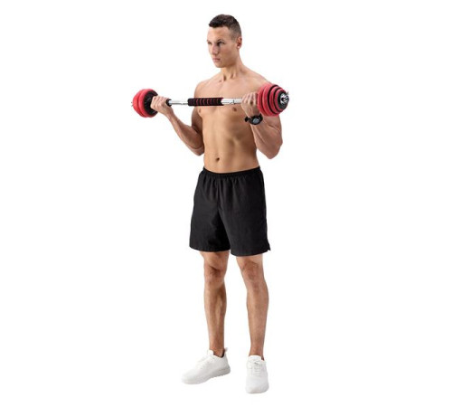 Набір штанга та гантелі HMS SGGX20 DUMBBELL SET-BARBELL 20 кг Набір штанга та гантелі HMS SGGX20 DUMBBELL SET-BARBELL 20 кг