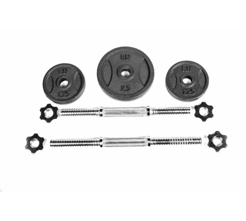 Гантель розбірна металева RN-Sport RN_QTR28, 28 кг