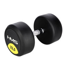 Гантель прогумована HMS HG PRO, 32,5 кг