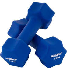 Гантелі неопренові Maxxiva D84986 2 x 2,5 кг