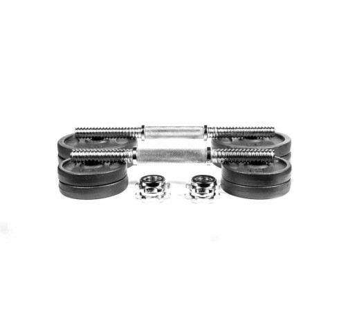 Гантель розбірна металева RN-Sport RN_QTR31, 31 кг