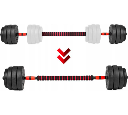 Бітумні гантелі Fit4Med 2 х 10 кг Бітумні гантелі Fit4Med 2 х 10 кг