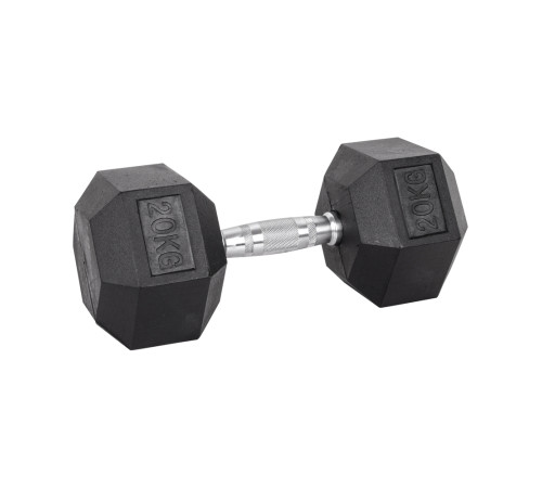 Шестикутна гантель inSPORTline Hexsteel 20 кг Шестикутна гантель inSPORTline Hexsteel 20 кг