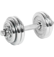 Гантель розбірна хромована Movit 15 кг