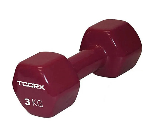 Гантель для фітнесу Toorx Vinyl 3 кг (MV-3) Гантель для фітнесу Toorx Vinyl 3 кг (MV-3)