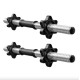 Гантелі розбірні сталеві Elitum, 2 x 18,5 кг