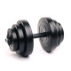 Гантелі розбірні сталеві Elitum, 2 x 18,5 кг