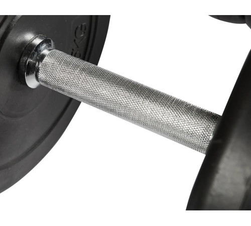 Гантелі розбірні з хромованим грифом WCG 2 х 28 кг