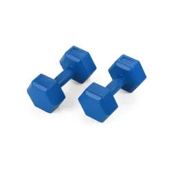 Гантелі композитні Gymtek 2 х 2 кг світло-синій