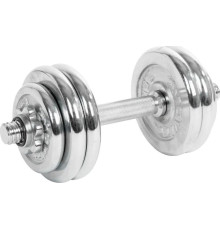 Гантель розбірна хромована Movit 25 кг