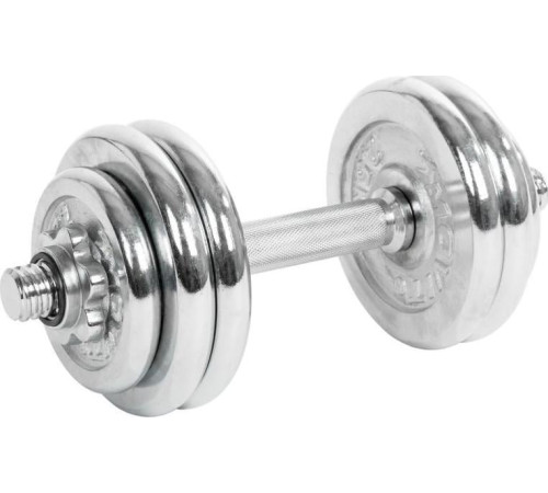 Гантель розбірна хромована Movit 25 кг