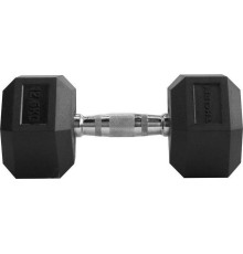 Гантель шестигранна прогумована Thorn+Fit, 12,5 кг