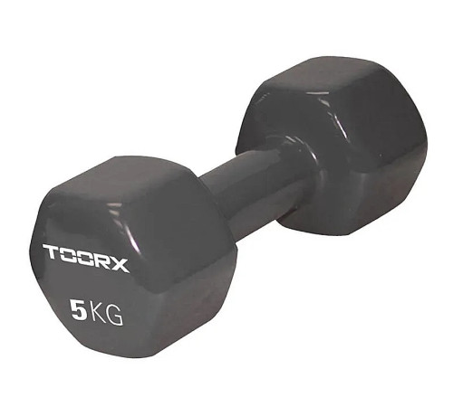 Гантель для фітнесу Toorx Vinyl 5 кг (MV-5) Гантель для фітнесу Toorx Vinyl 5 кг (MV-5)