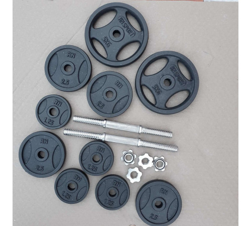 Гантель розбірна RN-Sport RN_QTR18 18,5 кг