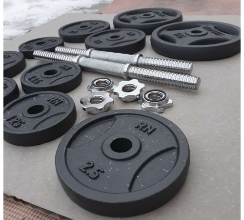 Гантель розбірна RN-Sport RN_QTR18 18,5 кг