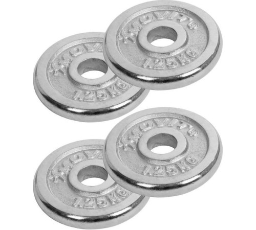 Гантелі розбірні хромовані Movit M01606 2 x 10 кг