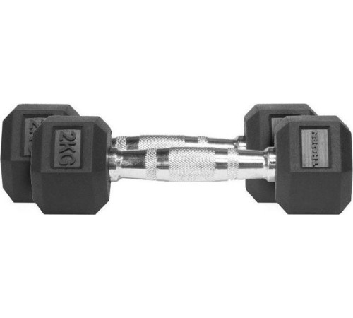 Гантелі шестигранні чавунні Thorn+Fit Hex, 2 x 2 кг Гантелі шестигранні чавунні Thorn+Fit Hex, 2 x 2 кг
