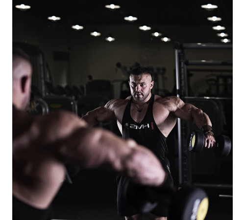 Гантель прогумована HMS HG PRO, 8 кг