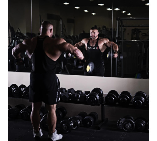 Гантель прогумована HMS HG PRO, 8 кг