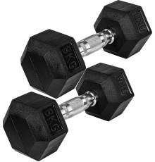 Гантелі шестигранні Movit 2 x 8 кг