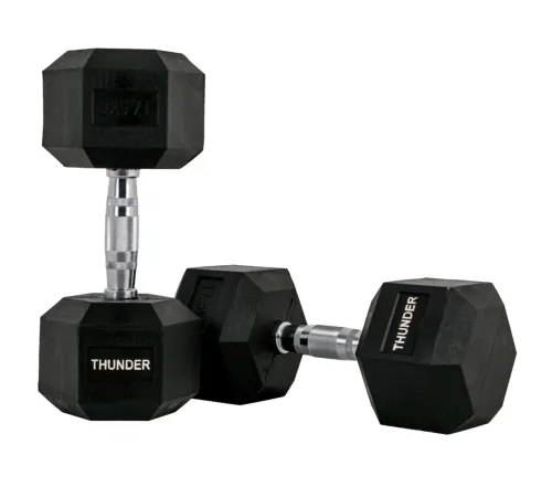 Гантель шестигранна THUNDER 17,5 кг