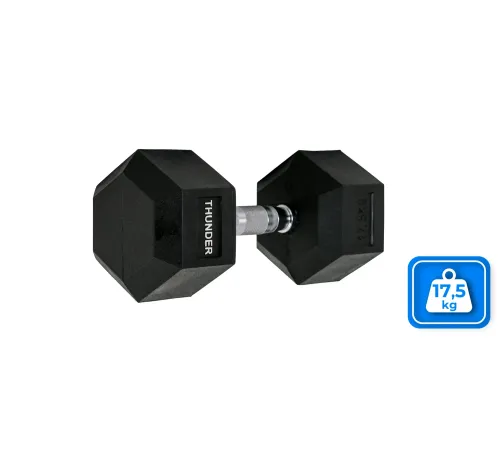 Гантель шестигранна THUNDER 17,5 кг