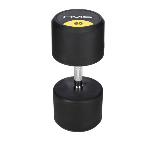Гантель прогумована HMS HG PRO, 60 кг