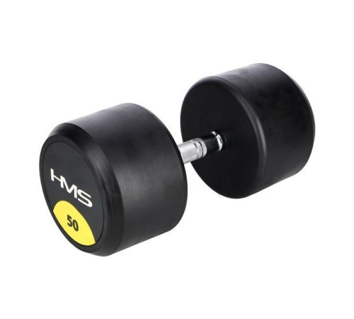 Гантель прогумована HMS HG PRO, 50 кг