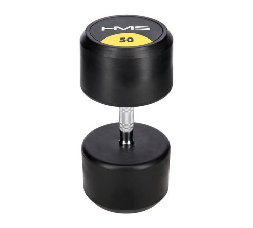 Гантель прогумована HMS HG PRO, 50 кг