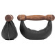 Гантелі NOHRD SwingBell Дуб 2 х 4 кг