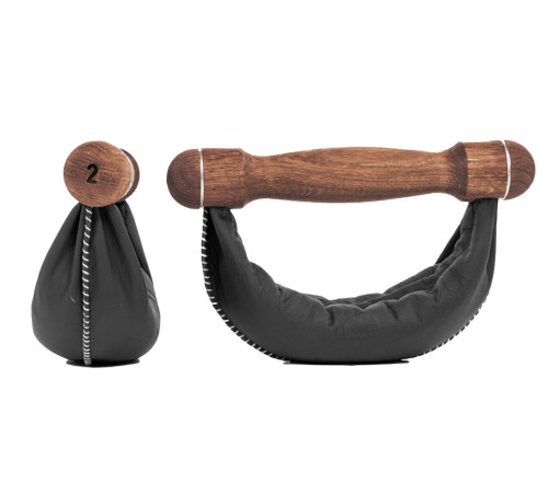 Гантелі NOHRD SwingBell Дуб Вінтаж 2 х 2 кг