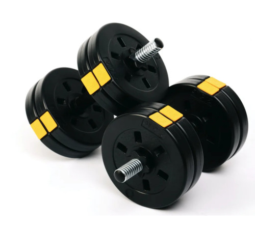 Гантелі розбірні Besport PowerPro, 2 х 11 кг