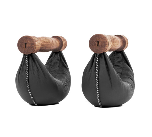 Гантелі NOHRD SwingBell Дуб Вінтаж 2 х 1 кг