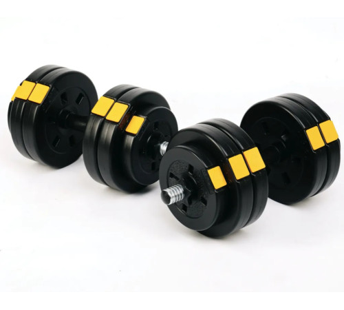 Гантелі розбірні Besport PowerPro, 2 х 13,5 кг