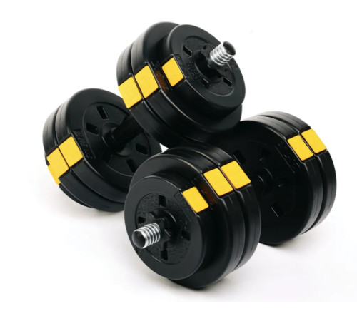 Гантелі розбірні Besport PowerPro, 2 х 13,5 кг