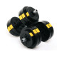 Гантелі розбірні Besport PowerPro, 2 х 13,5 кг