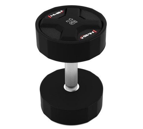 Гантель сталева HMS HPC, 15 кг