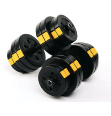 Гантелі розбірні Besport PowerPro, 2 х 16 кг