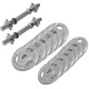 Гантелі розбірні Gorilla Sports 100696-00003-0030 2 x 14 кг