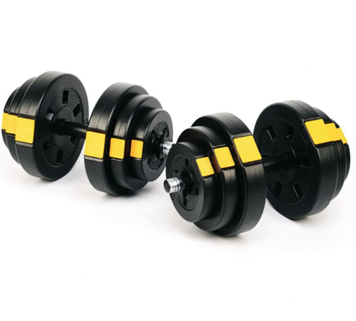 Гантелі розбірні Besport PowerPro, 2 х 18,5 кг